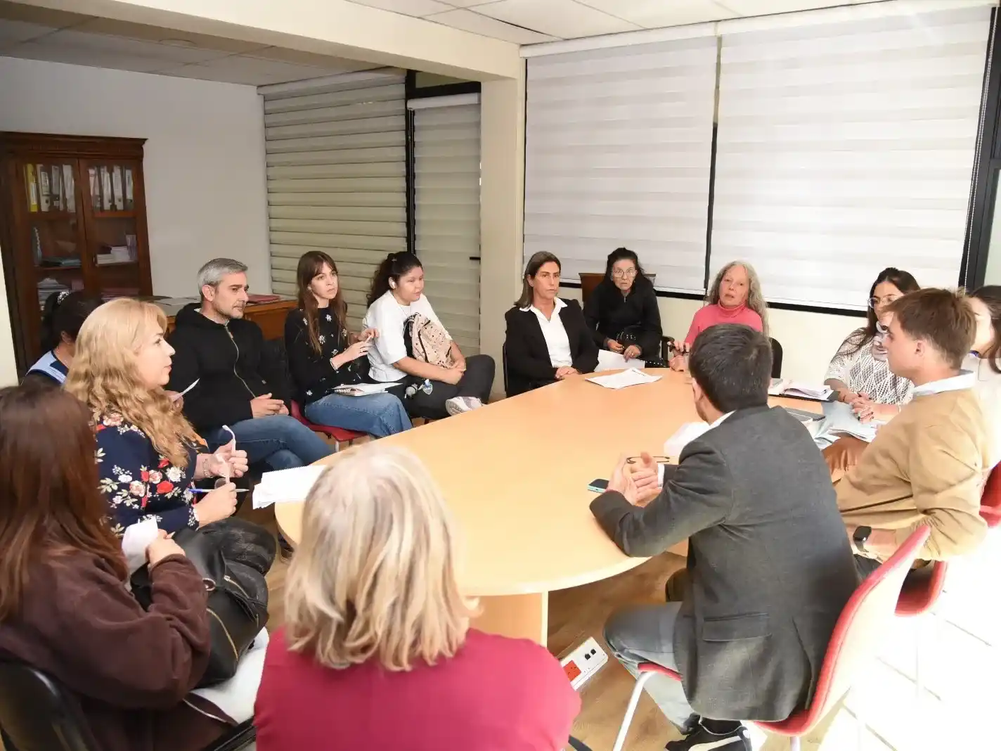 La actividad se desarrolló en la Secretaría De Desarrollo Humano Y Hábitat ubicada en Del Valle 757.