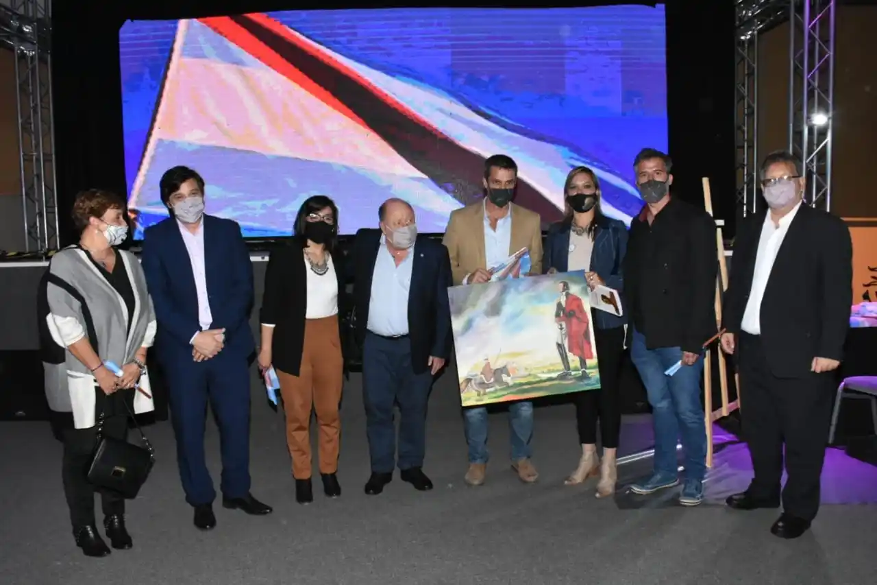  Con la presencia de Busti, Cresto y Francolini se presentó la Cantata al Supremo Entrerriano