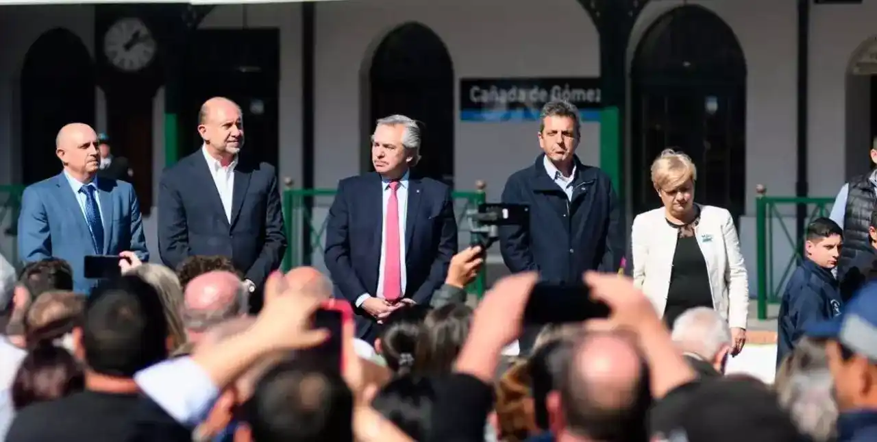 Alberto Fernández: “La mayor inversión ferroviaria la tenemos en la provincia de Santa Fe”