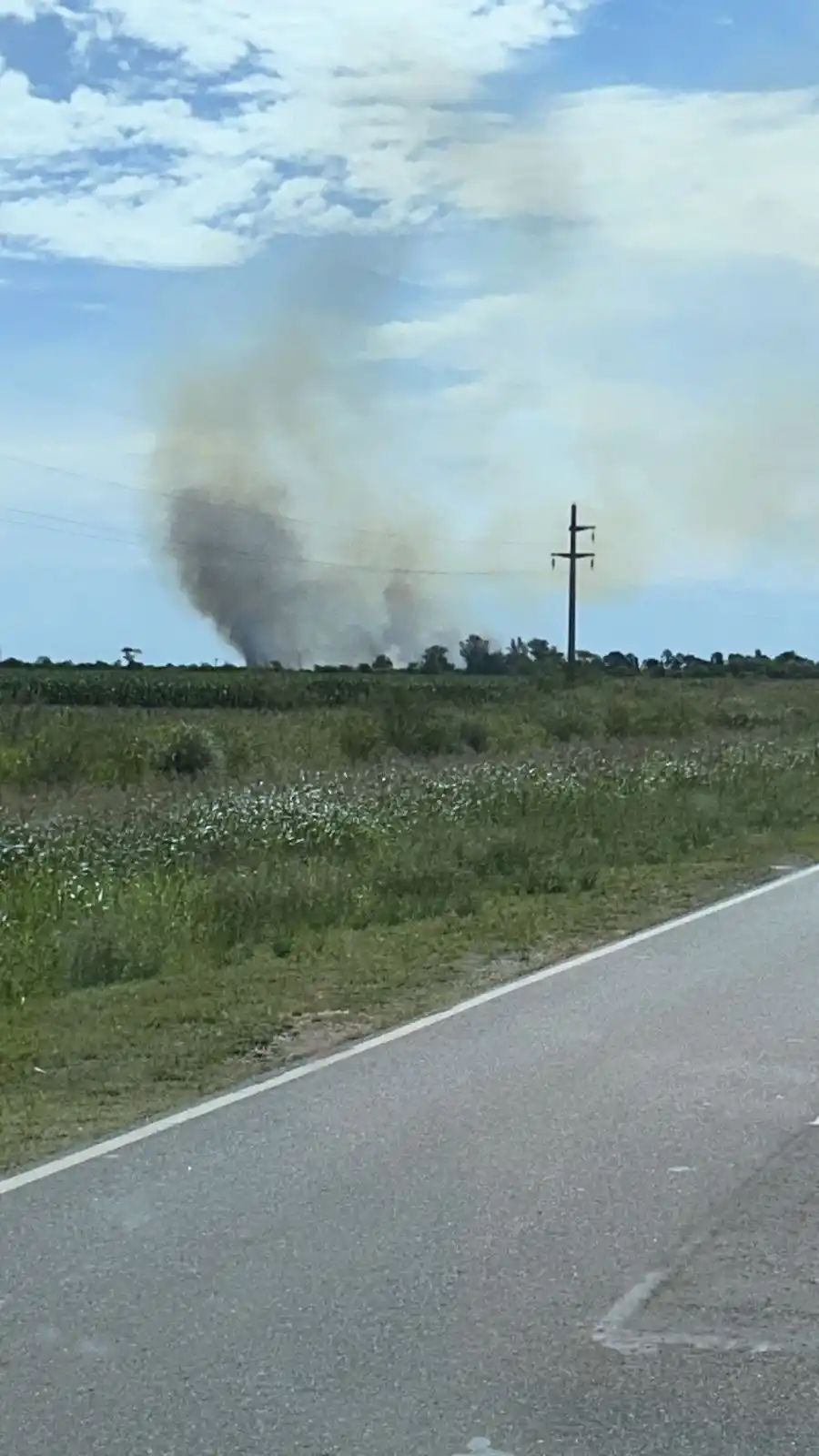 incendio maria juana colonia margarita san vicente campo rastrojo trigo - 3