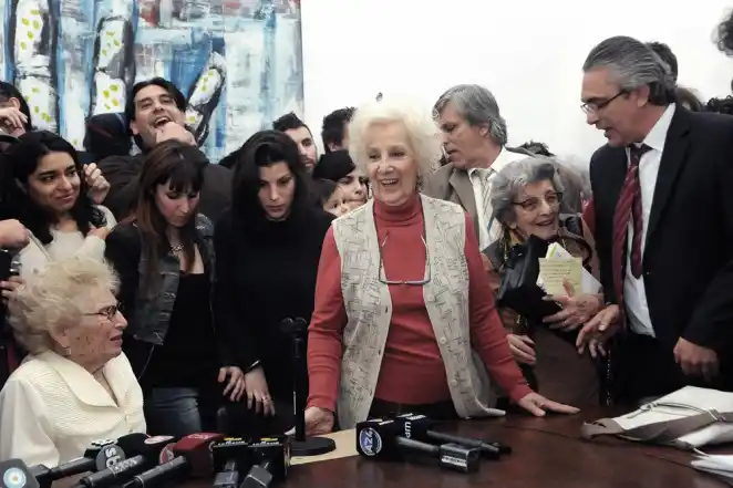 Derechos Humanos junto a las Abuelas anunciaron la restitución del nieto 116