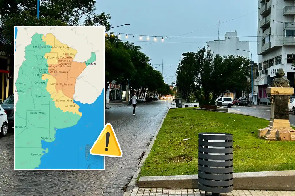 Alerta naranja y lluvias persistentes: el lunes comenzó inestable tras el fin de semana largo