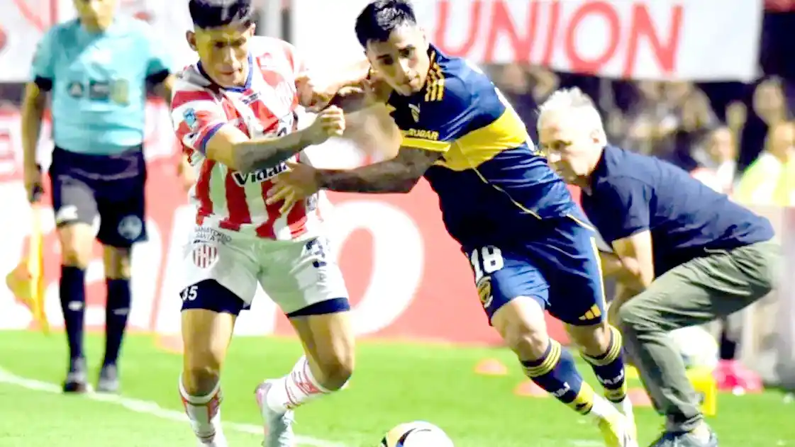 Boca empató 1 a 1 ante Unión en Santa Fe