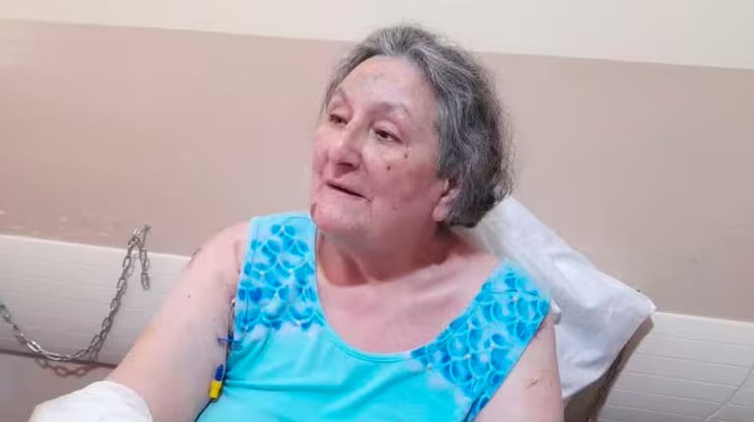 La mujer de 79 años, había perdido a su esposo en el trágico incidente.