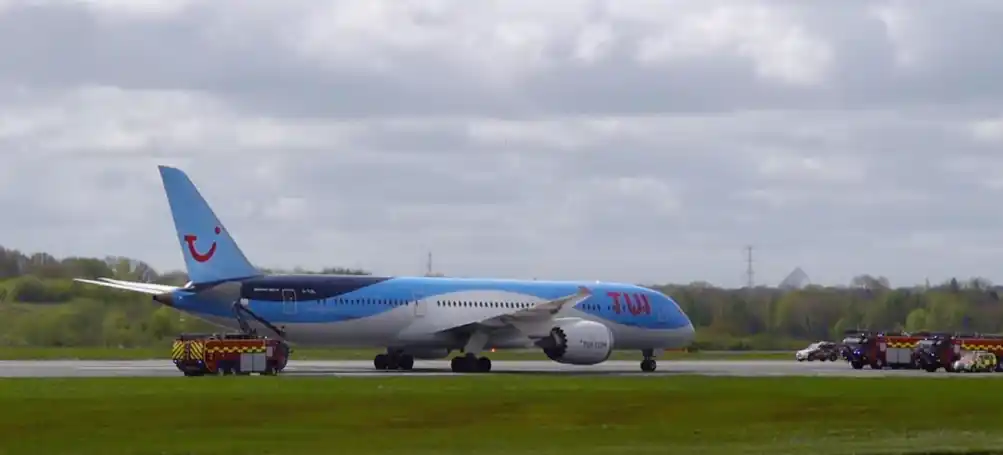 Accidente en el aire