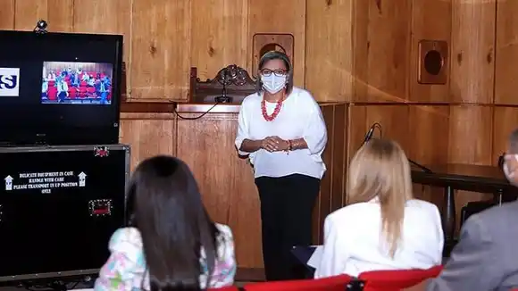 ¡EL COLMO! Indira Alfonzo regresa al TSJ luego de pasar por el CNE: «Viola la Constitución», asegura Tamara Adrián