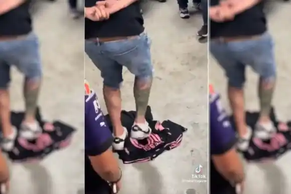 Hinchas mexicanos pisotearon la camiseta de Messi tras la eliminación del Inter Miami a manos de Monterrey