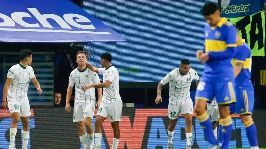 Banfield goleó a Boca, por la Liga Profesional
