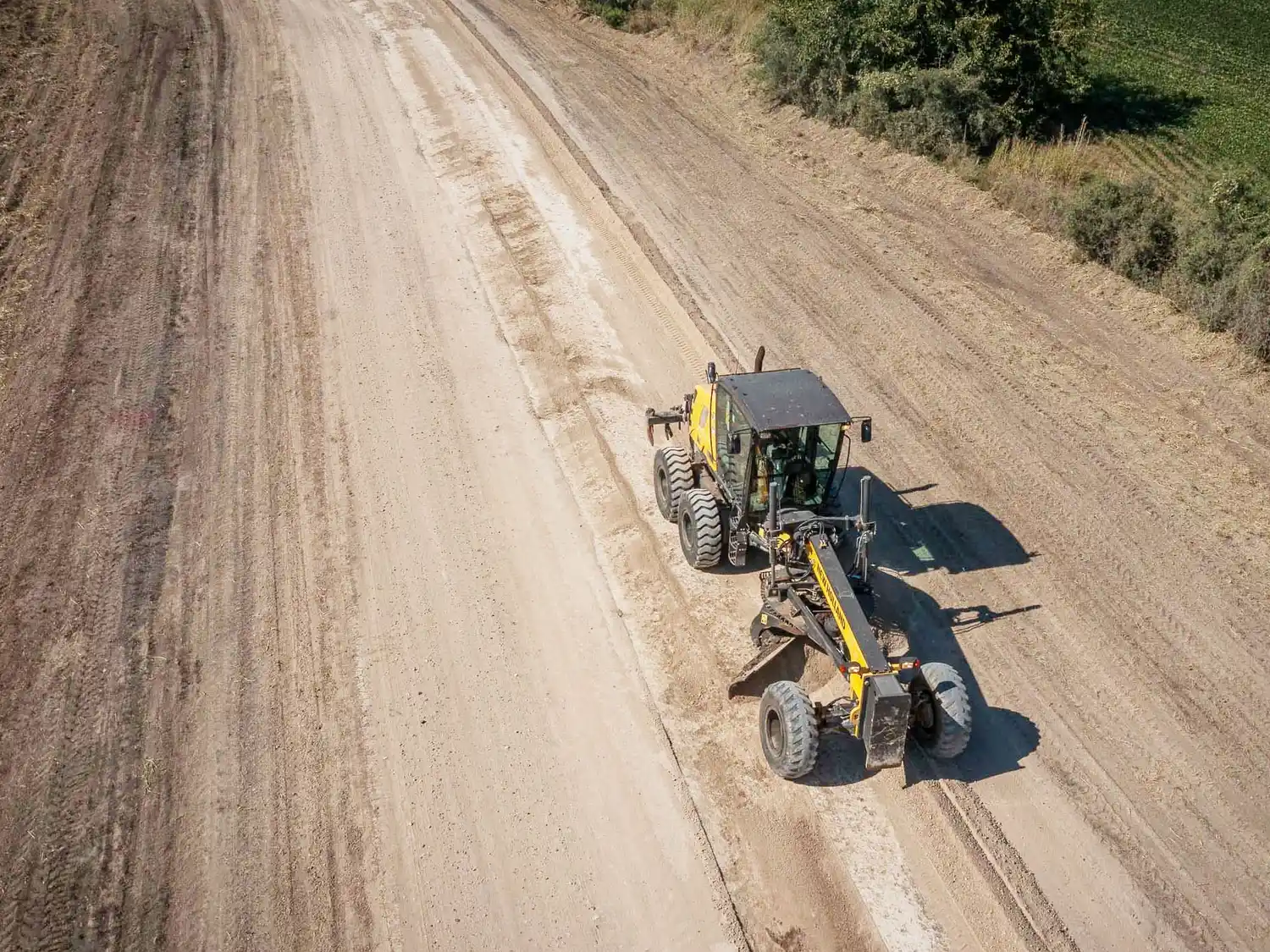 Comenzó la reconstrucción del camino desde Viale hasta Arroyo Durazno