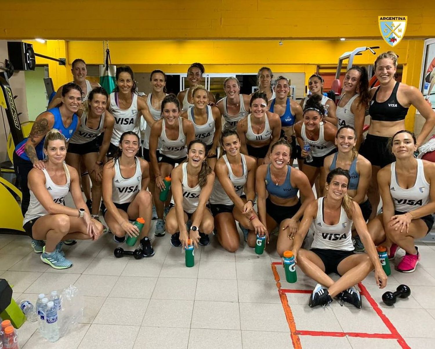 Las Leonas, con Inés Delpech, comenzó a moverse en Cariló