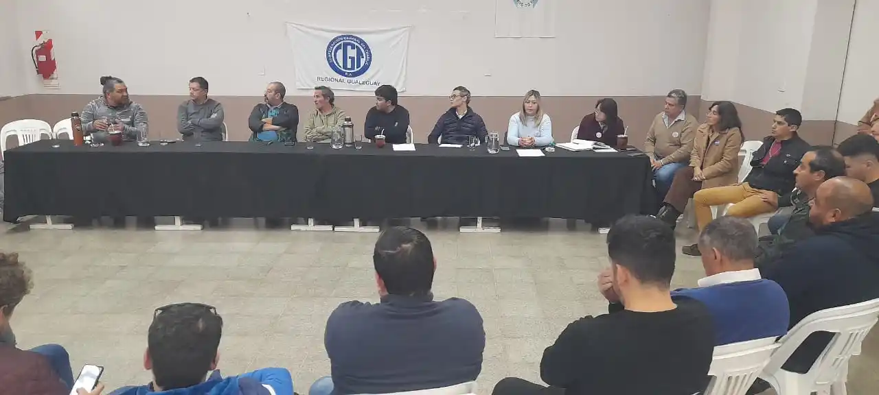 Se realizó un plenario de regionales de la CGT