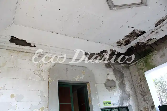 Deterioro del cementerio