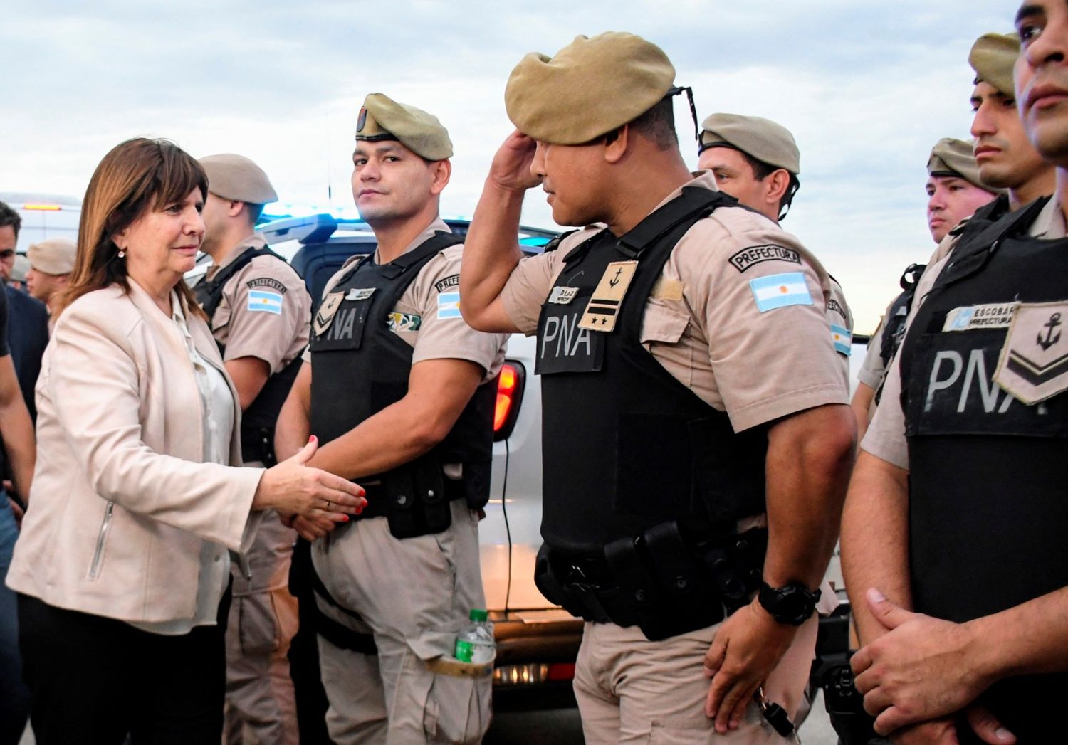 Rosario: Bullrich recibió a las fuerzas federales