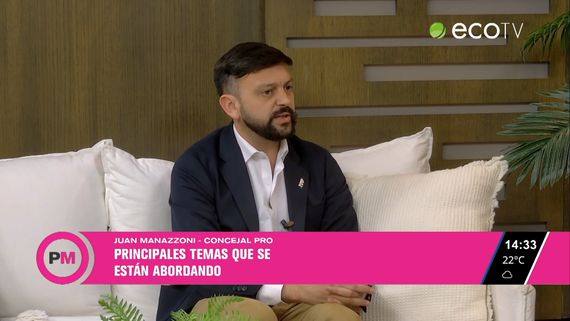Juan Manazzoni cuenta los principales temas que se abordan en el HCD