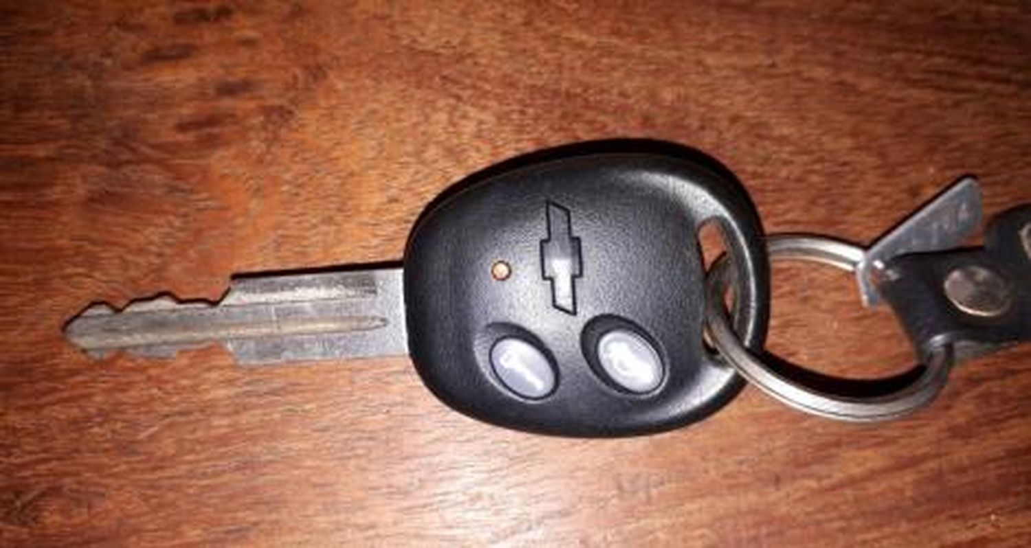 Llave de auto extraviada