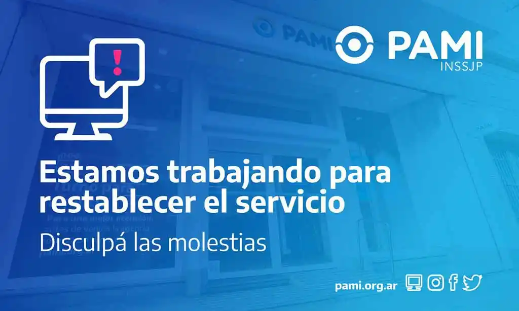 Hackeo a Pami: siguen sin funcionar los trámites online