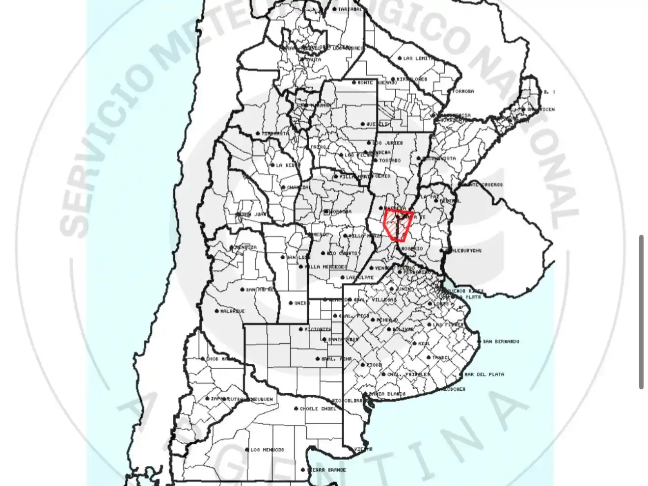 Alerta naranja por tormentas a corto plazo en la región: advierten sobre fuertes fenómenos meteorológicos