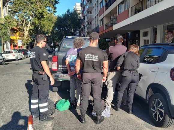 "Dos fisuras armados quisieron pelearse con la Patrulla Municipal"