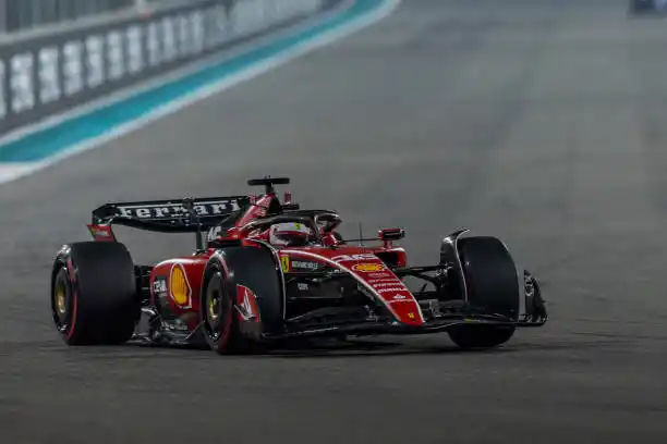 Leclerc dominó la segunda sesión libre en Abu Dhabi