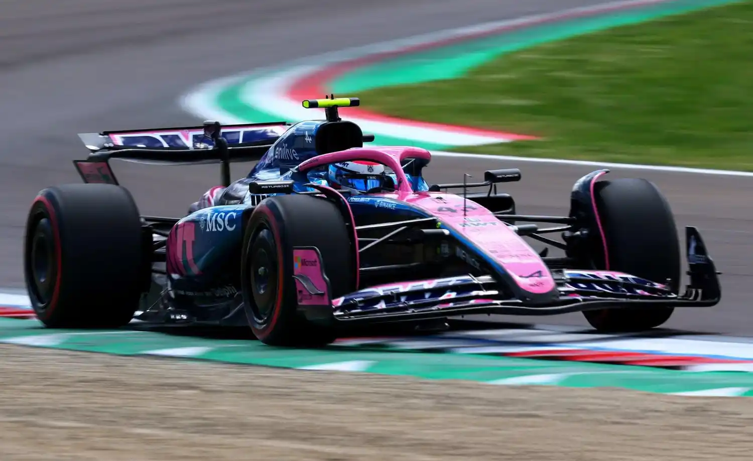 Colapinto, en Ímola.