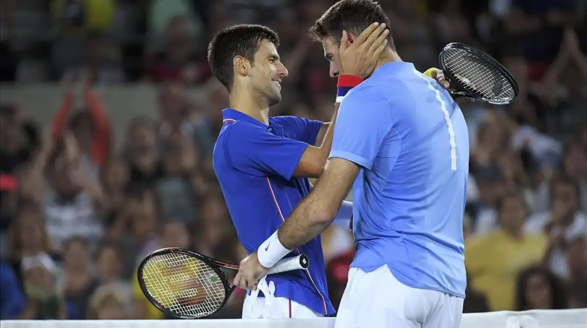 Del Potro cayó ante Djokovic y quedó afuera en Acapulco
