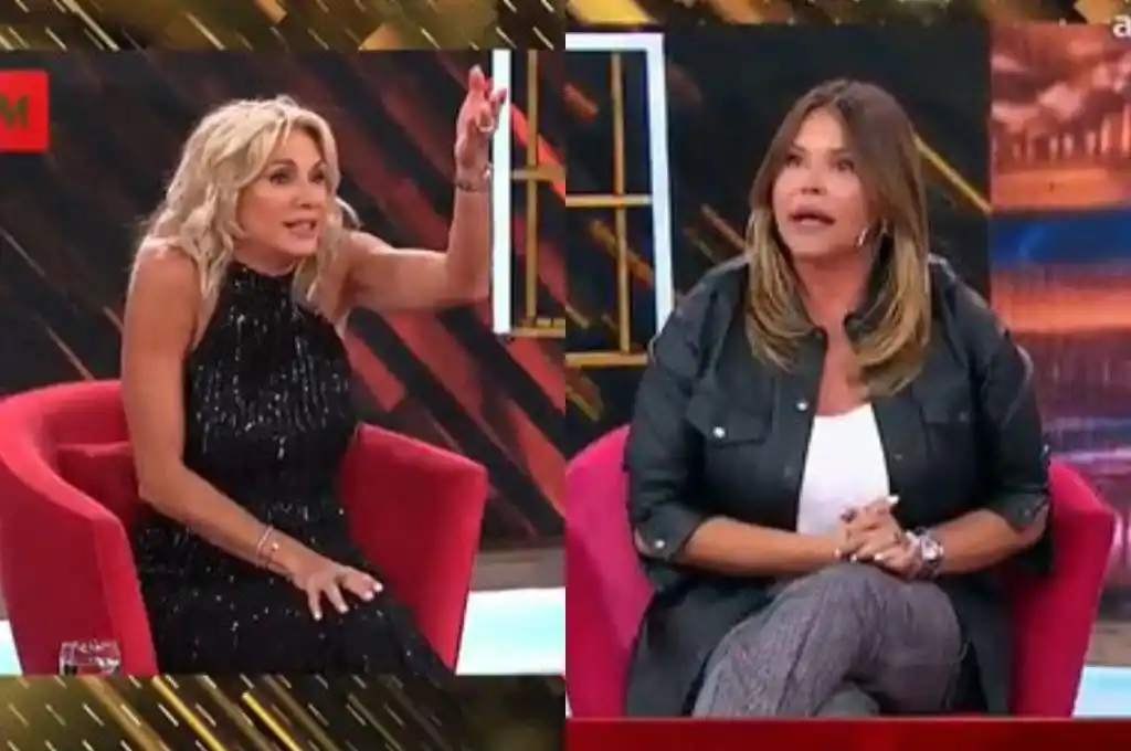 Cruce entre Yanina Latorre y Nazarena Vélez