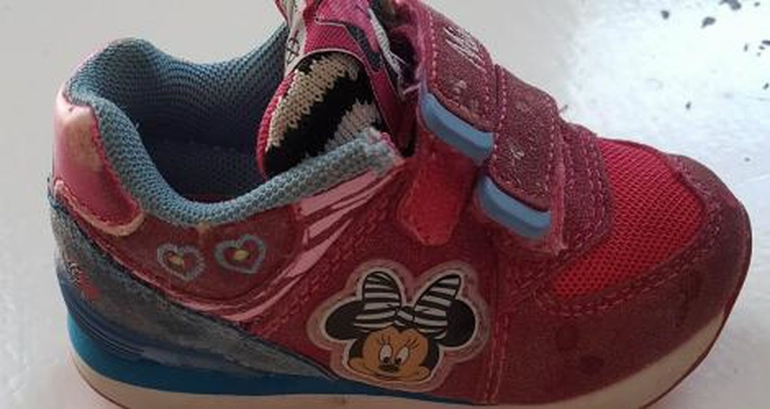 Zapatillita encontrada
