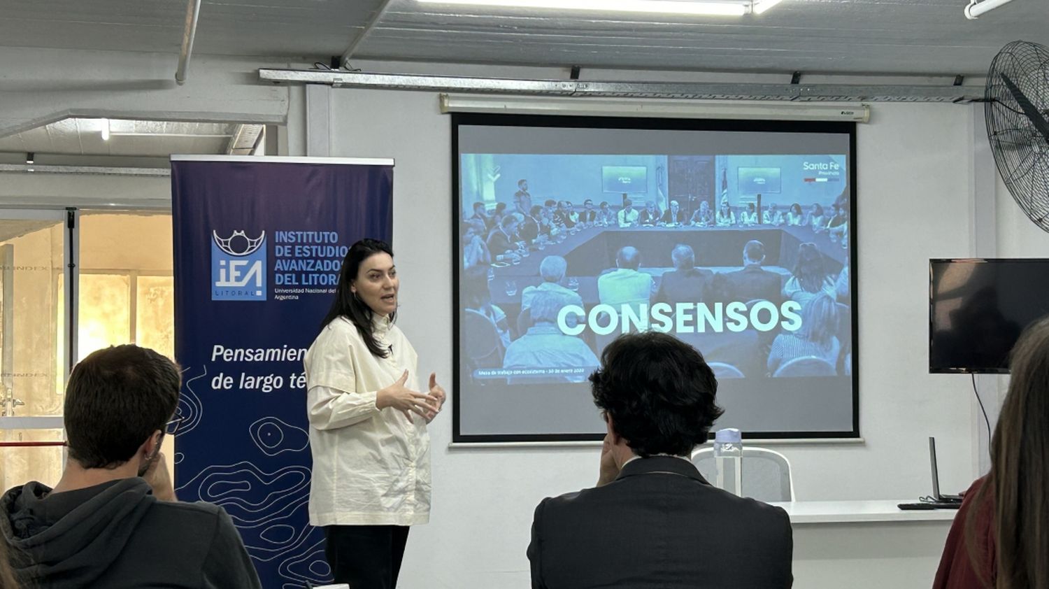 Marina Baima, secretaria de Ciencia, Tecnología e Innovación.