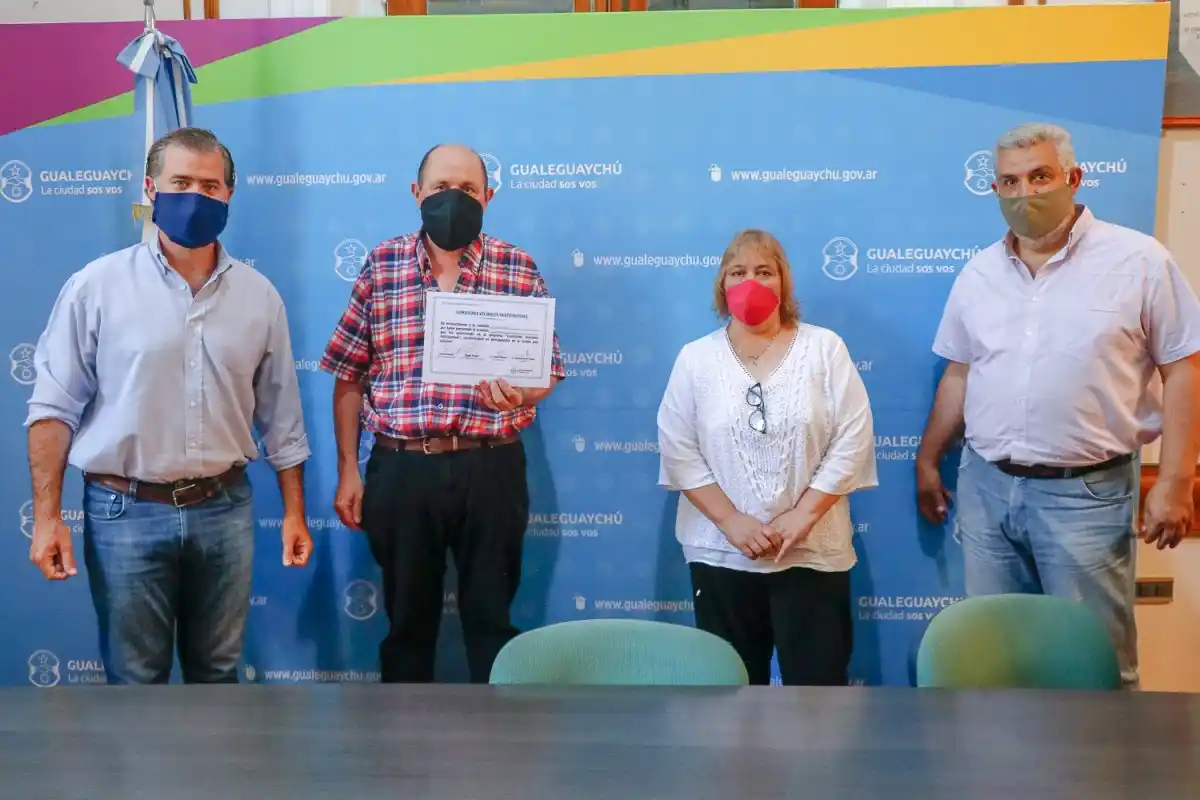 Cinco nuevas comisiones vecinales recibieron $50.000 para ejecutar un proyecto