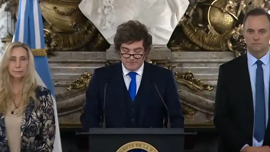 Milei comienza la semana con una nueva reunión de Gabinete