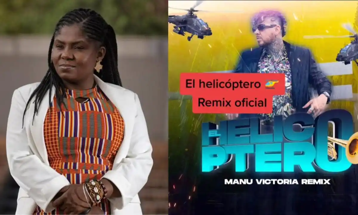 El HELICÓPTERO: Canción de salsa choke que le hicieron a Francia Márquez (+ Video)