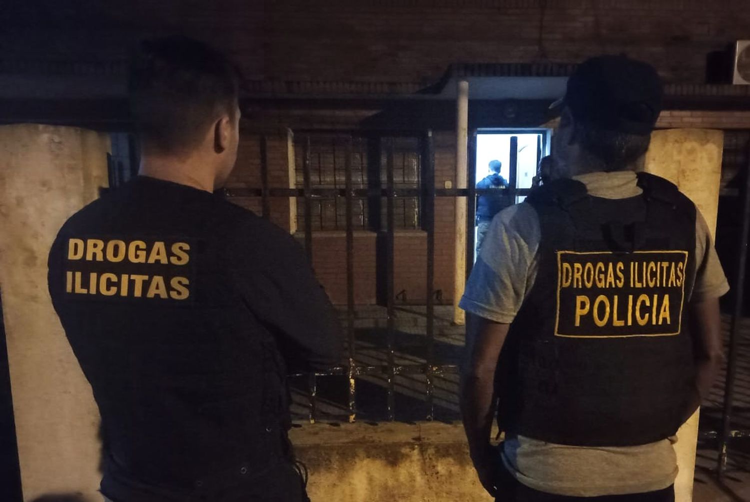 La investigación estuvo a cargo del personal de la División Drogas Ilícitas.