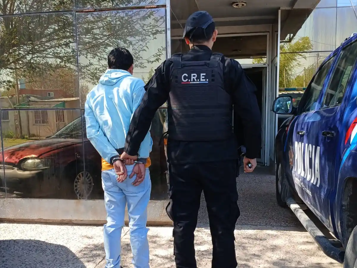 El agresor quedó detenido a la espera de la imputación.