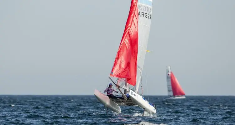 Eugenia Bosco cerró su participación en el Mundial de nacra 17