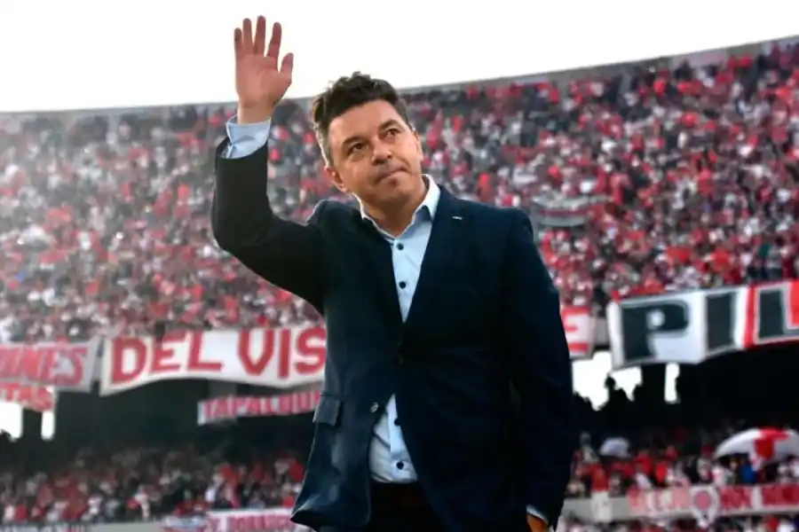 La presentación de Marcelo Gallardo en River