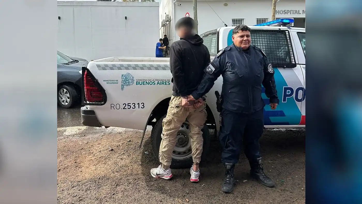El celular robado fue recuperado durante el procedimiento.
