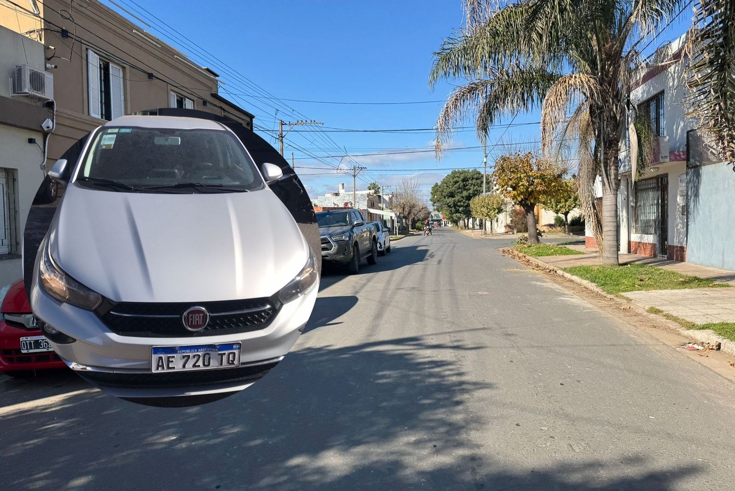 El Fiat Cronos fue robado en la zona de Las Heras al 800.