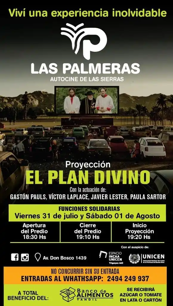 Autocine en Tandil | Buenas y Santas