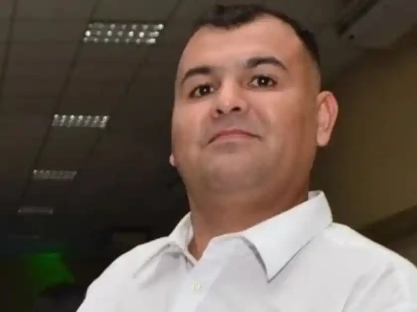 El policía asesinado, Cristian Andrés Abrigo.