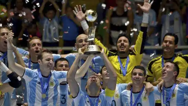 Argentina campeón del mundo en Futsal