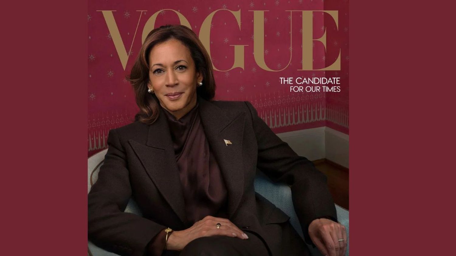 VOGUE dedica la portada de octubre a Kamala Harris