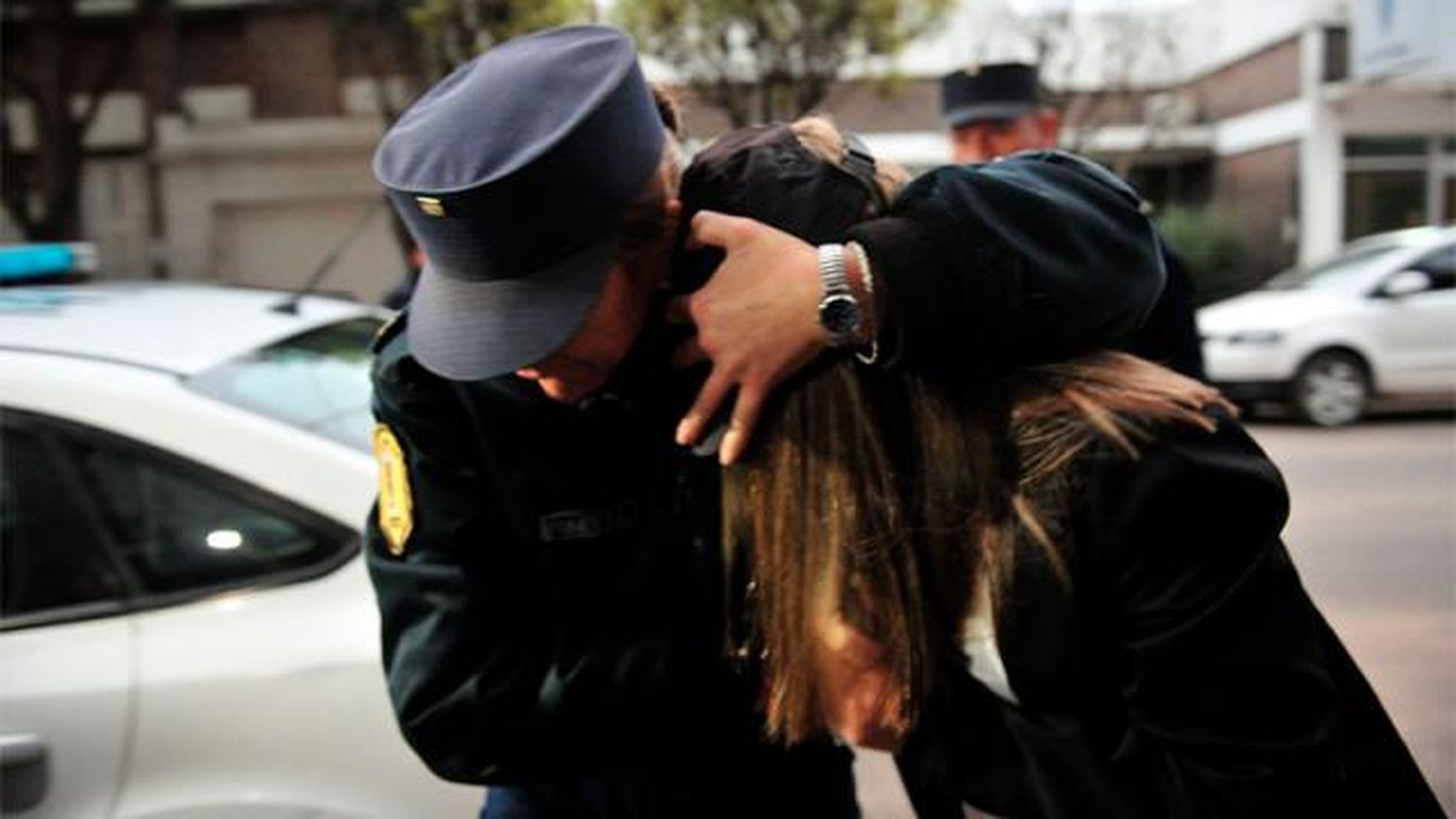 Así llegaba Nahir al juicio por el crimen de su novio, Fernando Pastorizzo