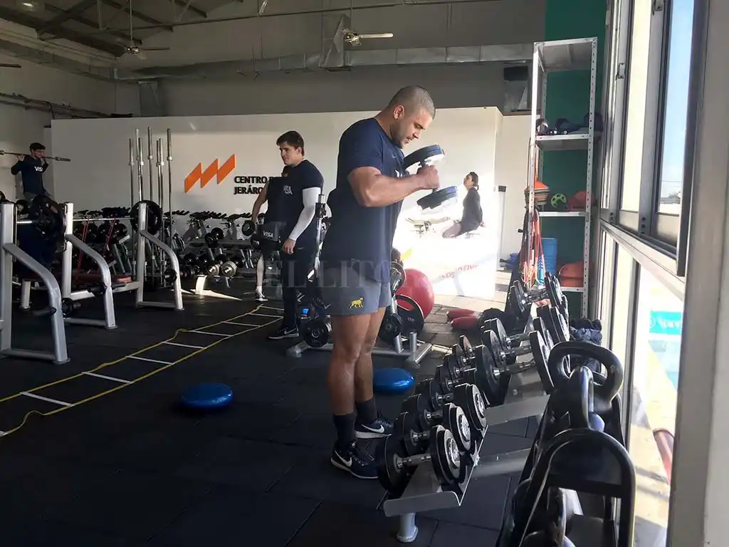 Los Pumas entrenaron el Centro Deportivo Jerárquicos