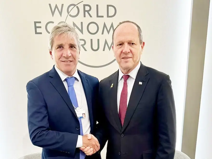 Caputo se reunió con el ministro de Economía de Israel