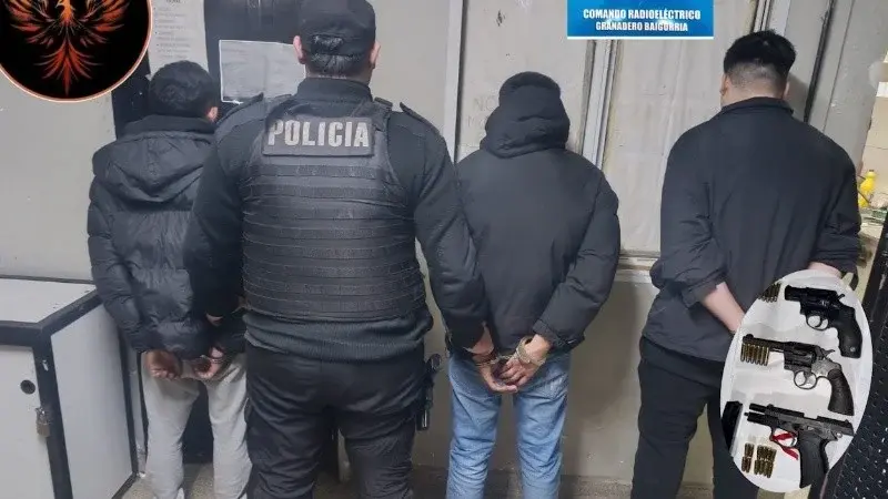 Los aprehendidos fueron llevados a la comisaría 24ª.