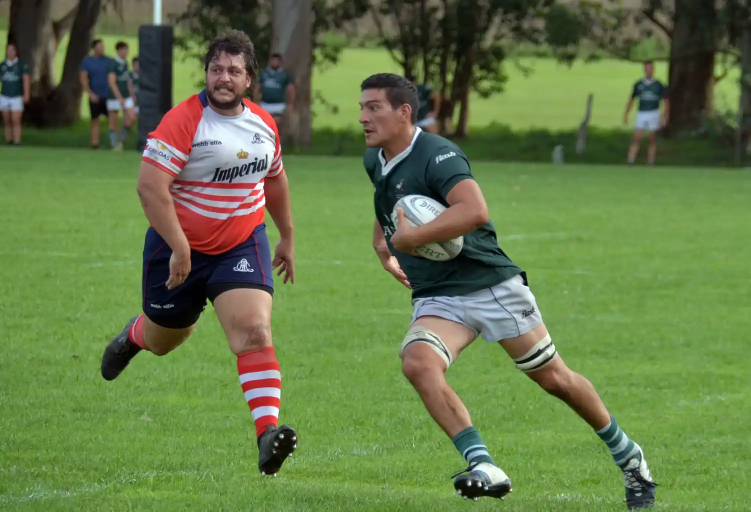 El capitán Juan Quiroga dejará el puesto de octavo para jugar en la segunda línea.