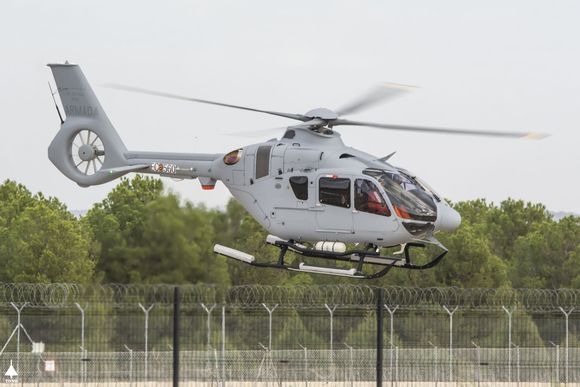 The Spanish Navy received its first AIRBUS H135 P3H «Nival» helicopter