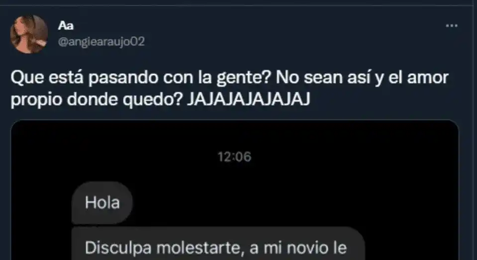 "Tóxica" le hizo un insólito pedido a una chica para que su novio dejara de "likear" sus fotos