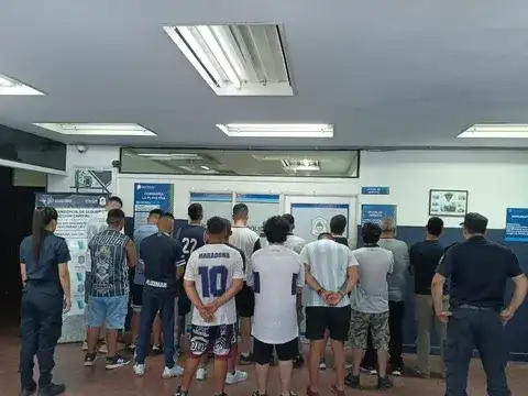 hiinchas detenidos