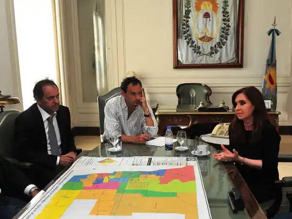 La Presidenta decretó tres días de duelo nacional